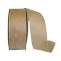 Reliant Ribbon 2 in. 25 Yards Natural Way Ribbon, Natural 25007-750-16J